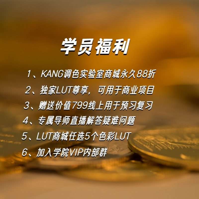 达芬奇调色从业者速成班KANG调色实验室7